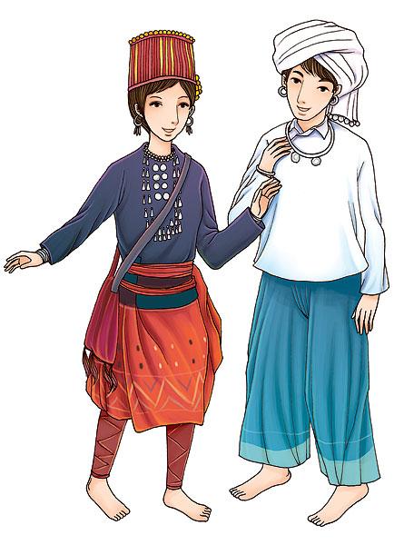 云南少數(shù)民族服飾欣賞——景頗族服飾